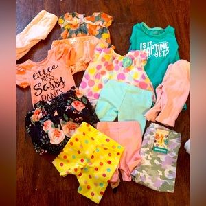 0-3 month outfit bundle